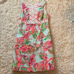 Lilly Pulitzer shift dress with lace